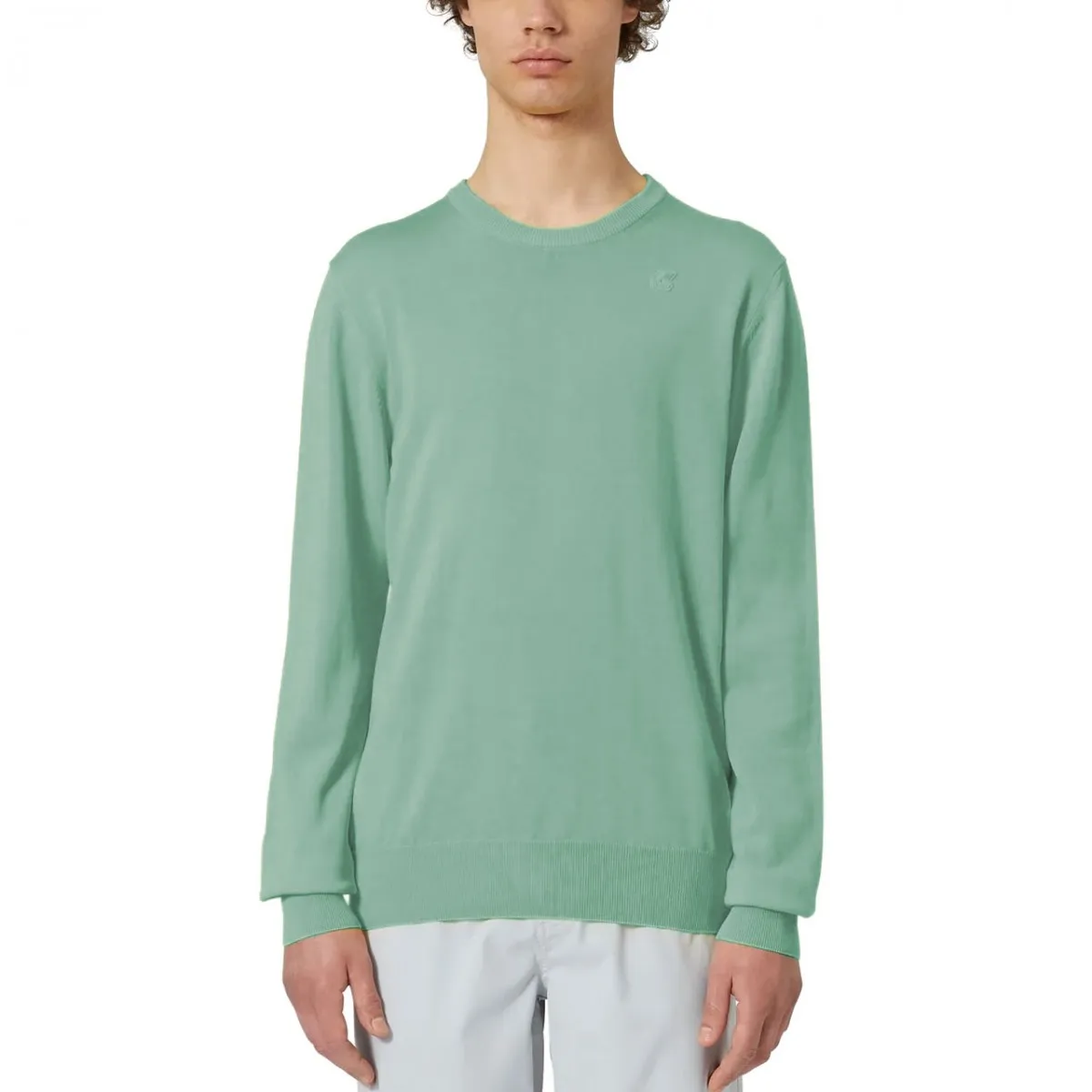 Maglione Sebastien Cotton Green Mold