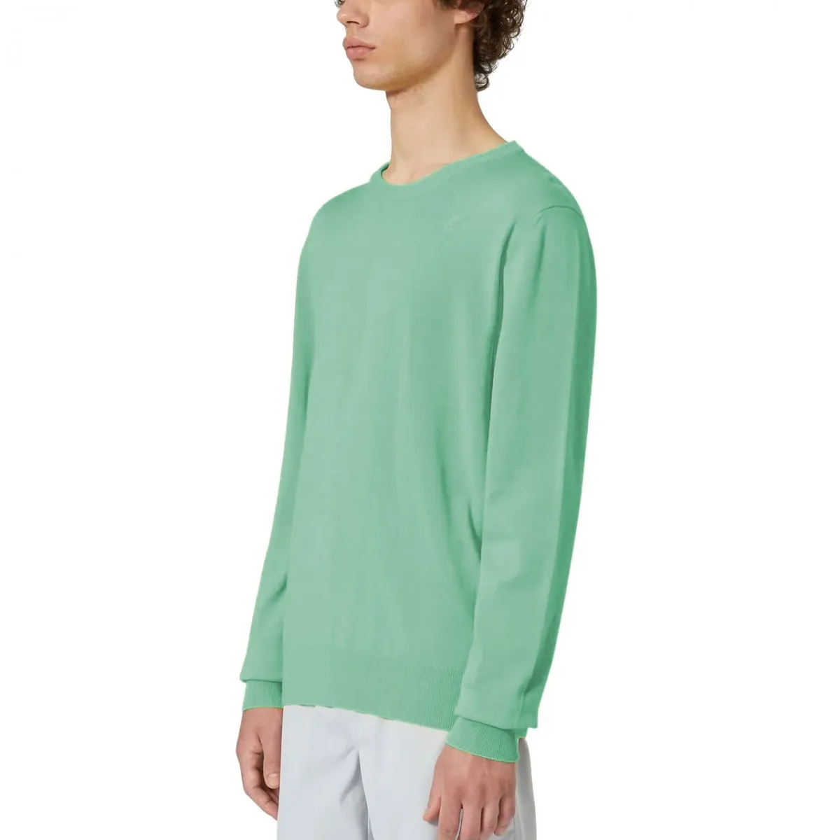 Maglione Sebastien Cotton Green Mold