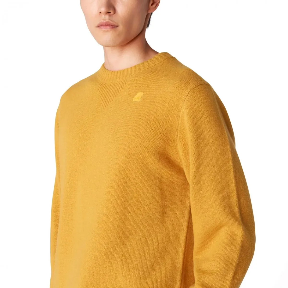Maglione Sebastien Lambswool, Yellow Raspberry