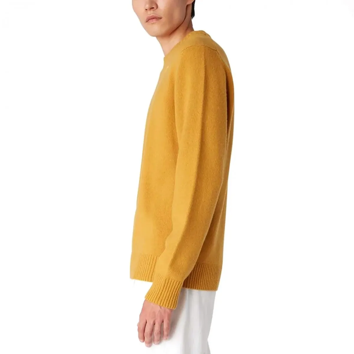 Maglione Sebastien Lambswool, Yellow Raspberry