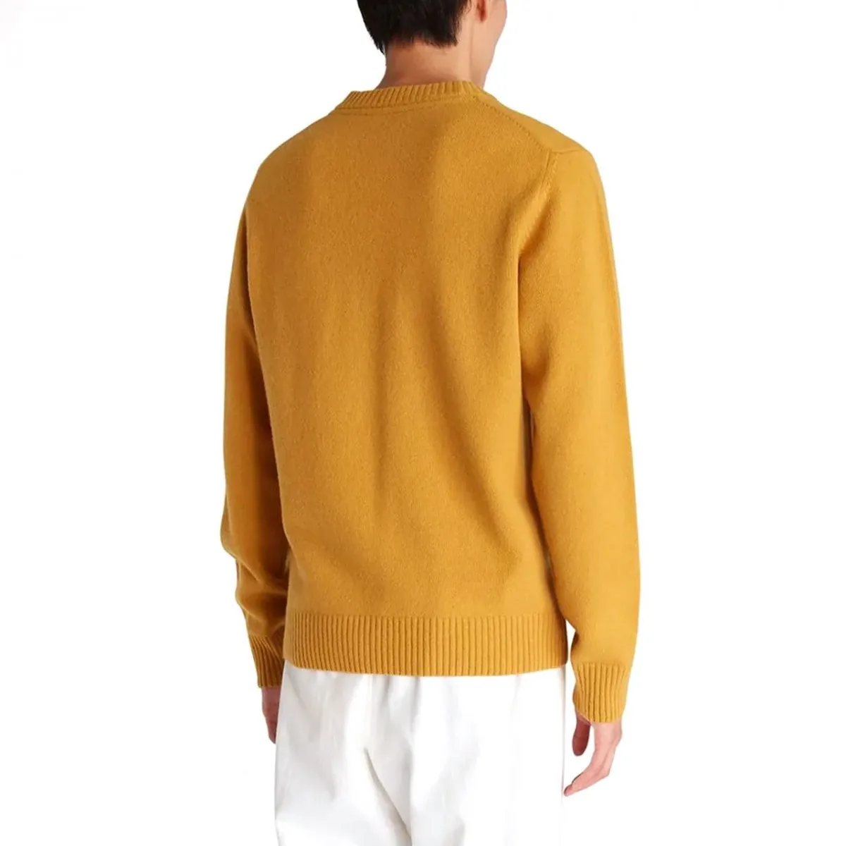 Maglione Sebastien Lambswool, Yellow Raspberry