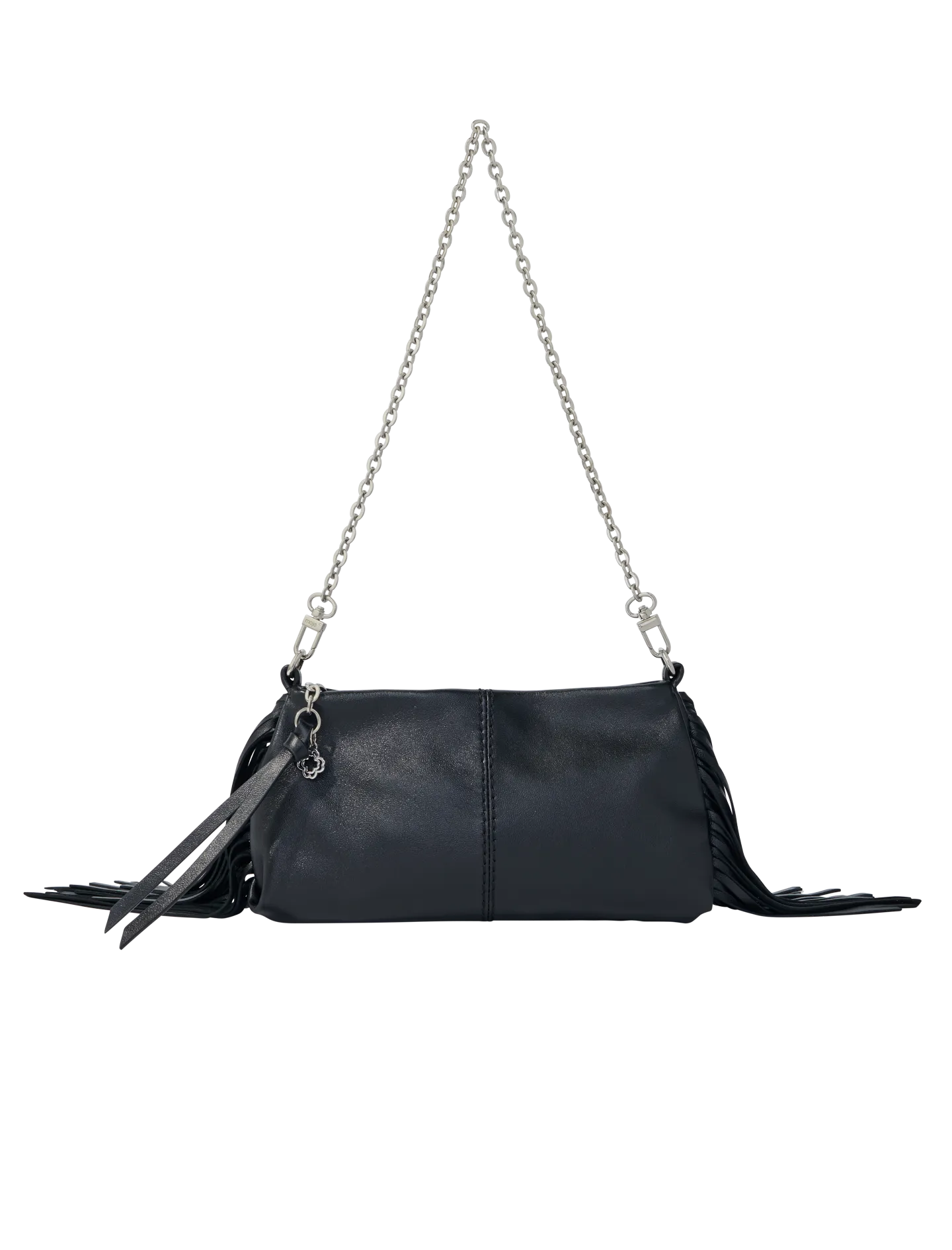 MAJE   MISS M POUCH - Borsa a spalla in pelle | Nero