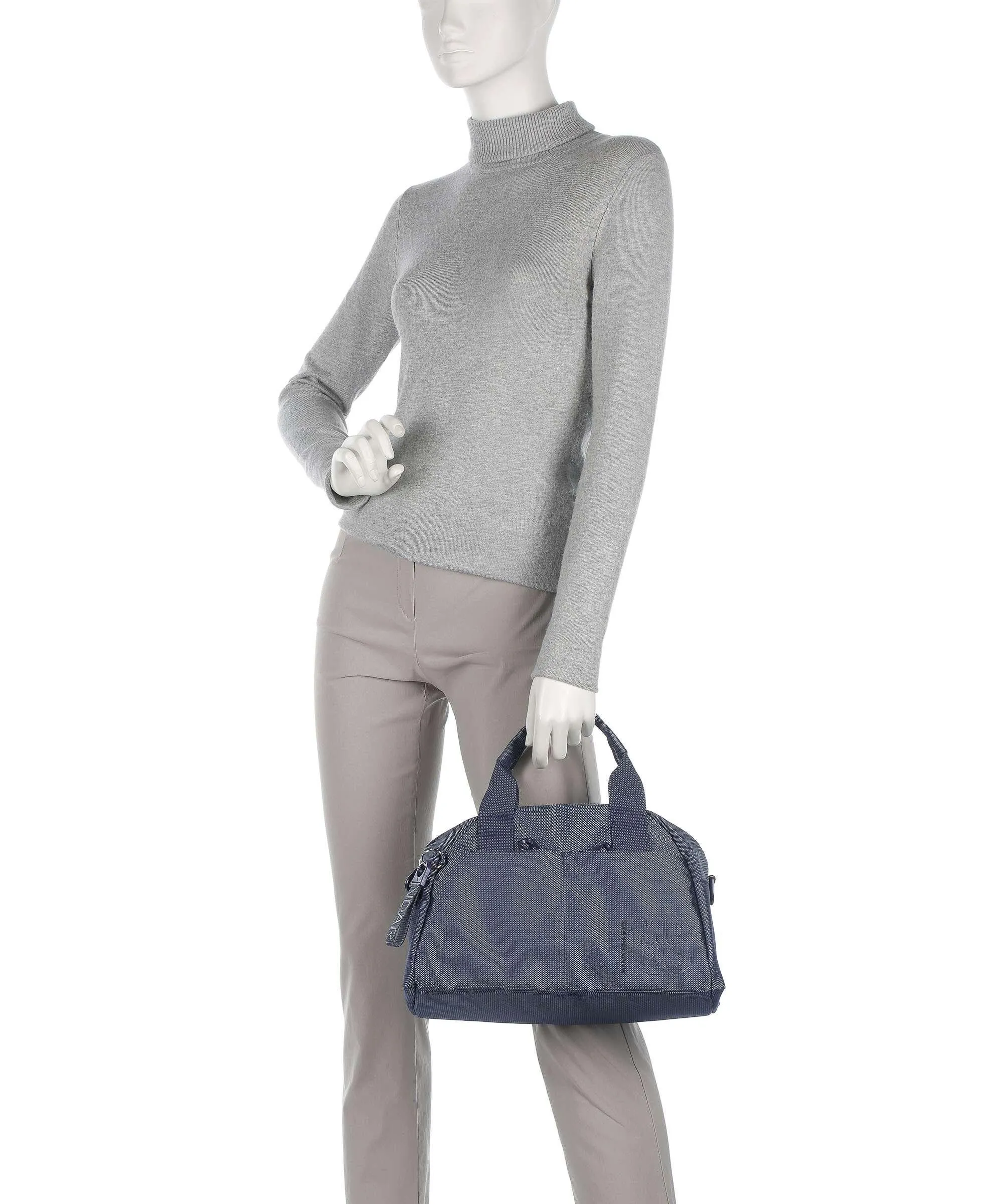  Mandarina Duck MD20 Borsa a mano poliestere blu scuro  