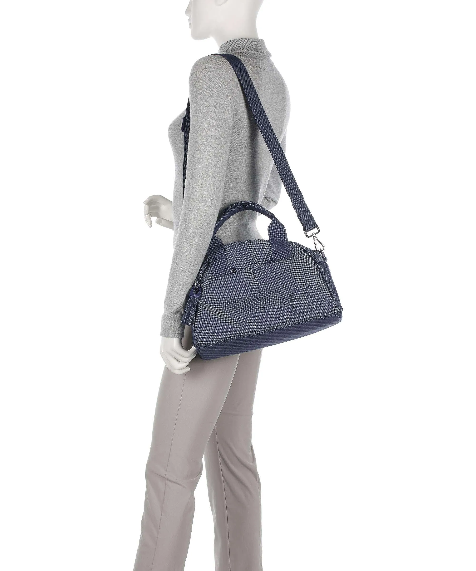  Mandarina Duck MD20 Borsa a mano poliestere blu scuro  