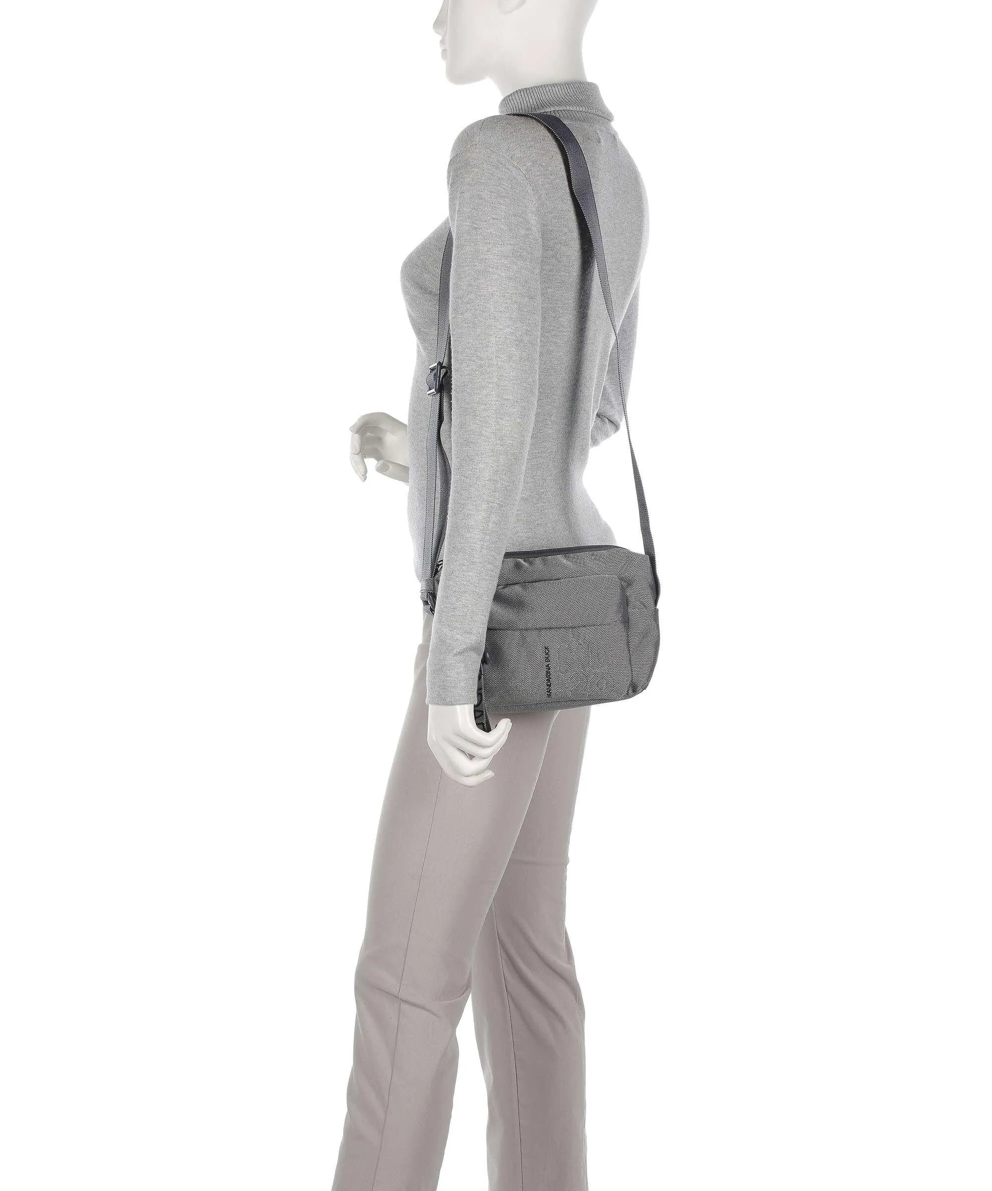  Mandarina Duck MD20 Borsa a tracolla poliestere grigio  
