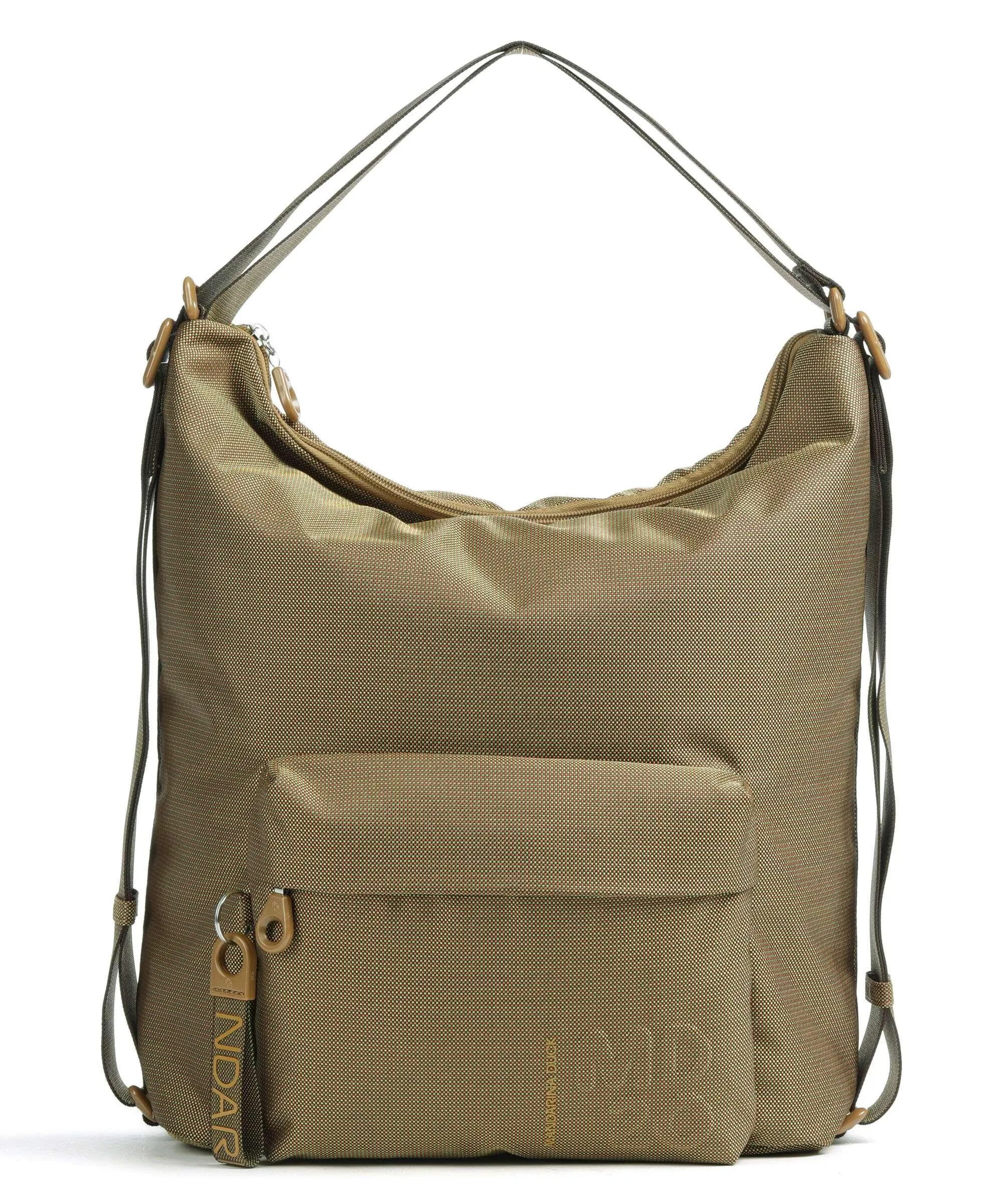  Mandarina Duck MD20 Borsa hobo poliestere verde-oliva  