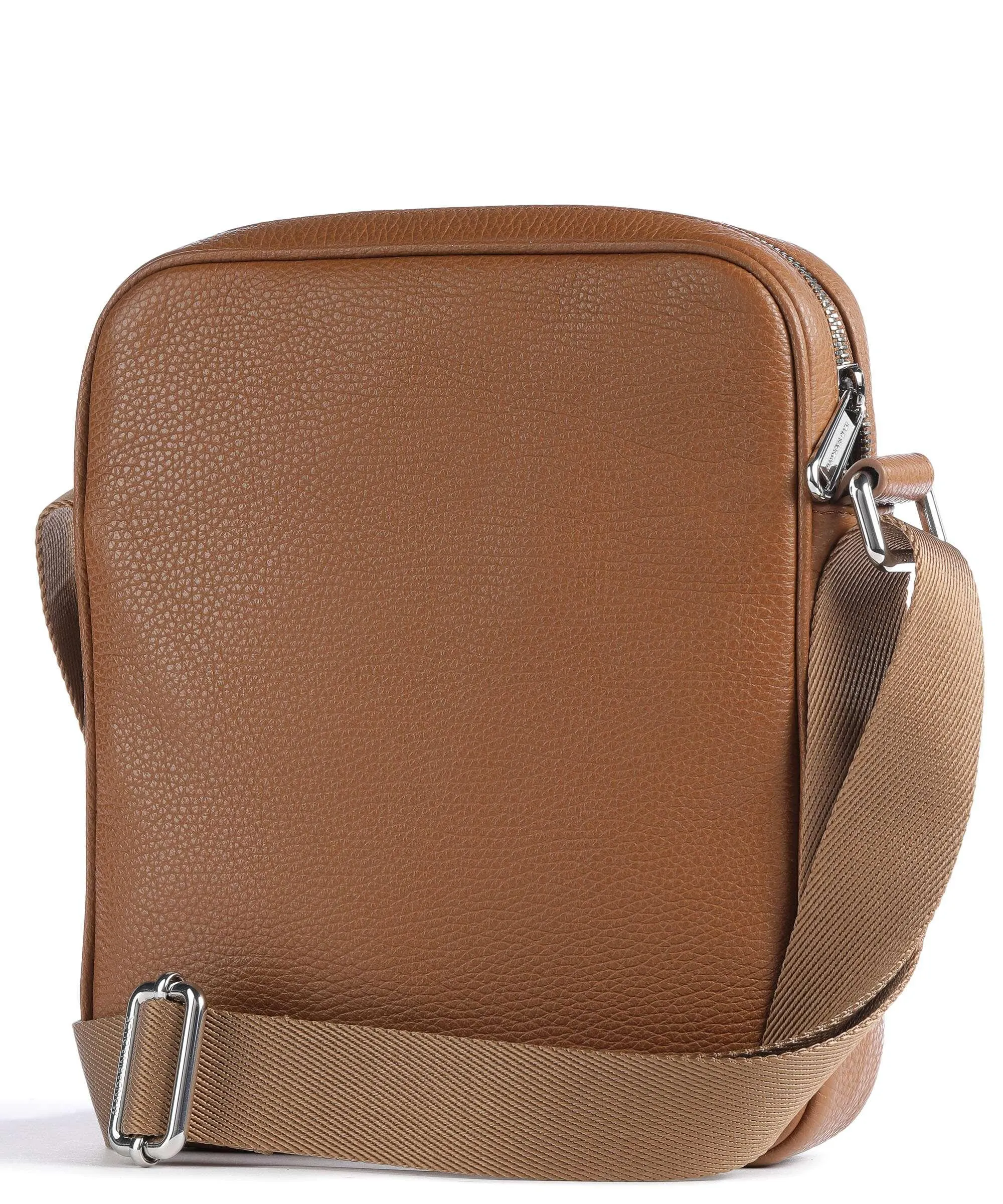 Mandarina Duck Mellow Urban Borsa a tracolla pelle di vitello grana marrone  