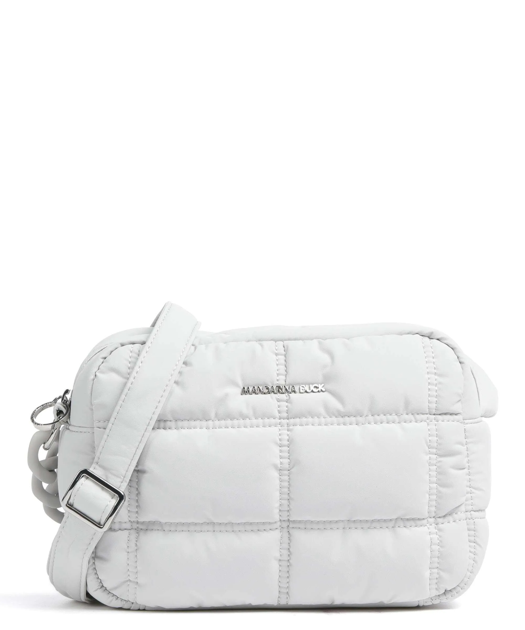  Mandarina Duck Pillow Dream Borsa a tracolla nylon grigio chiaro  