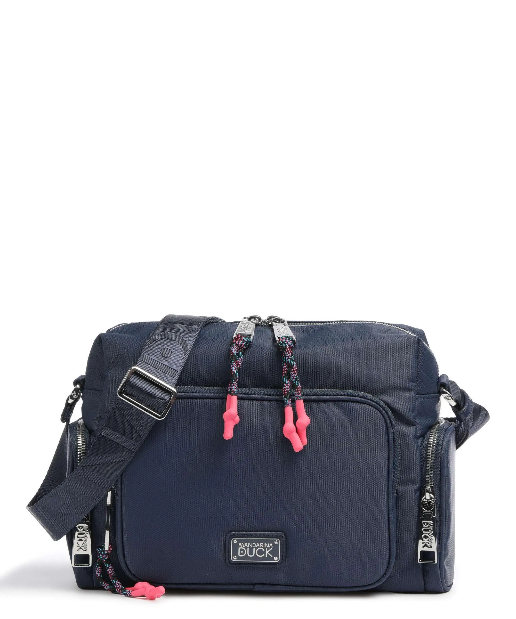  Mandarina Duck Style Borsa a spalla nylon blu scuro  