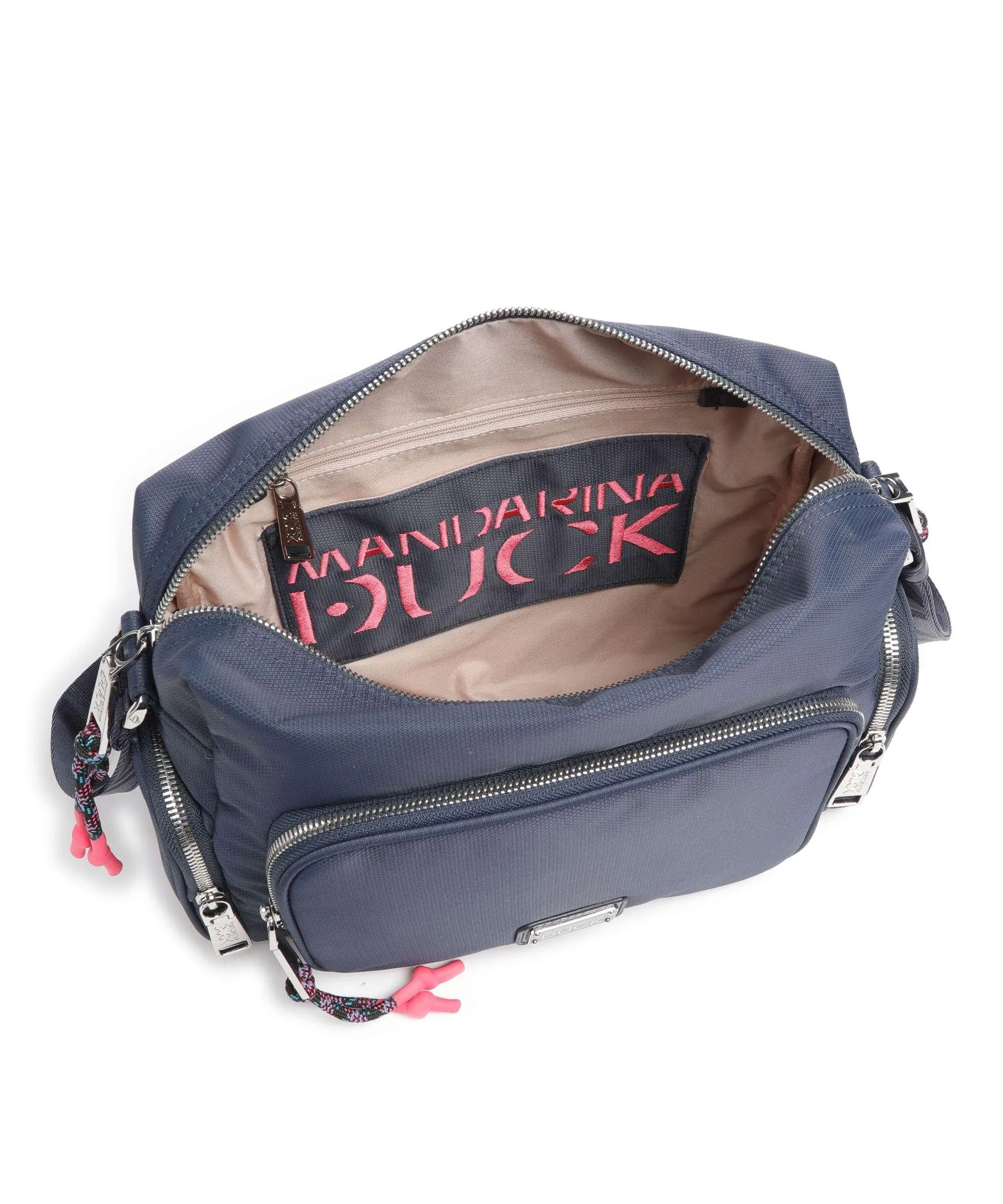  Mandarina Duck Style Borsa a spalla nylon blu scuro  