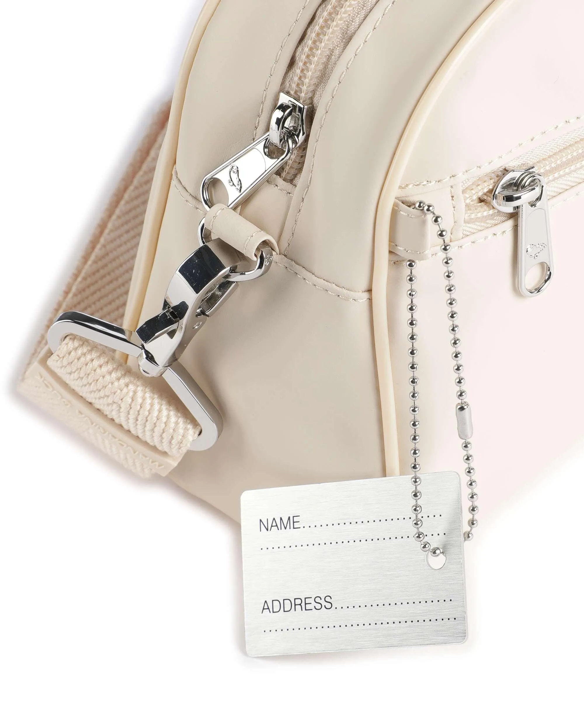  Mandarina Duck Utility Borsa a tracolla poliestere avorio  
