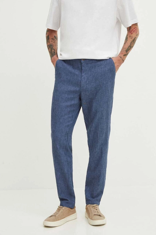 Medicine pantaloni in lino