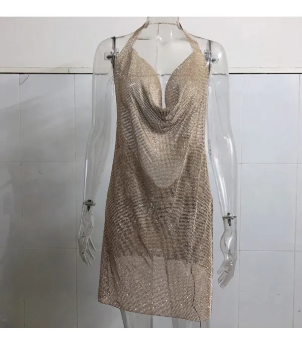 Minidress strass Henuar