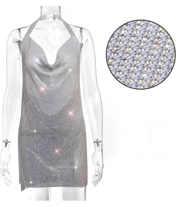 Minidress strass Henuar
