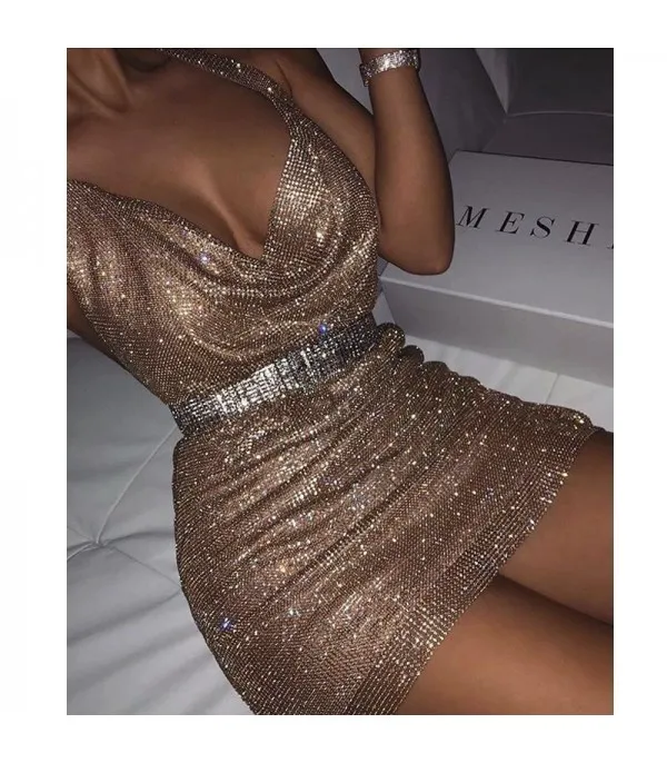 Minidress strass Henuar