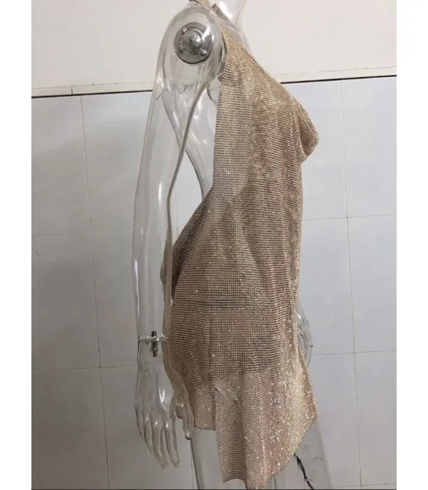 Minidress strass Henuar