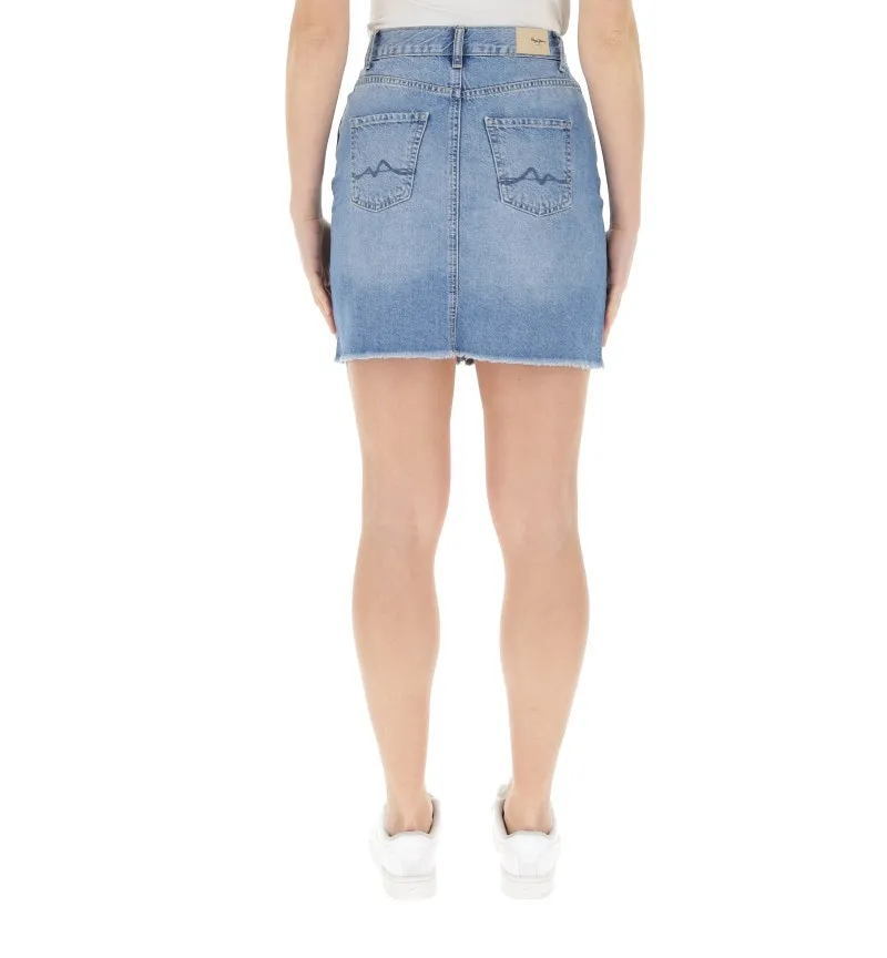 Minigonna in jeans