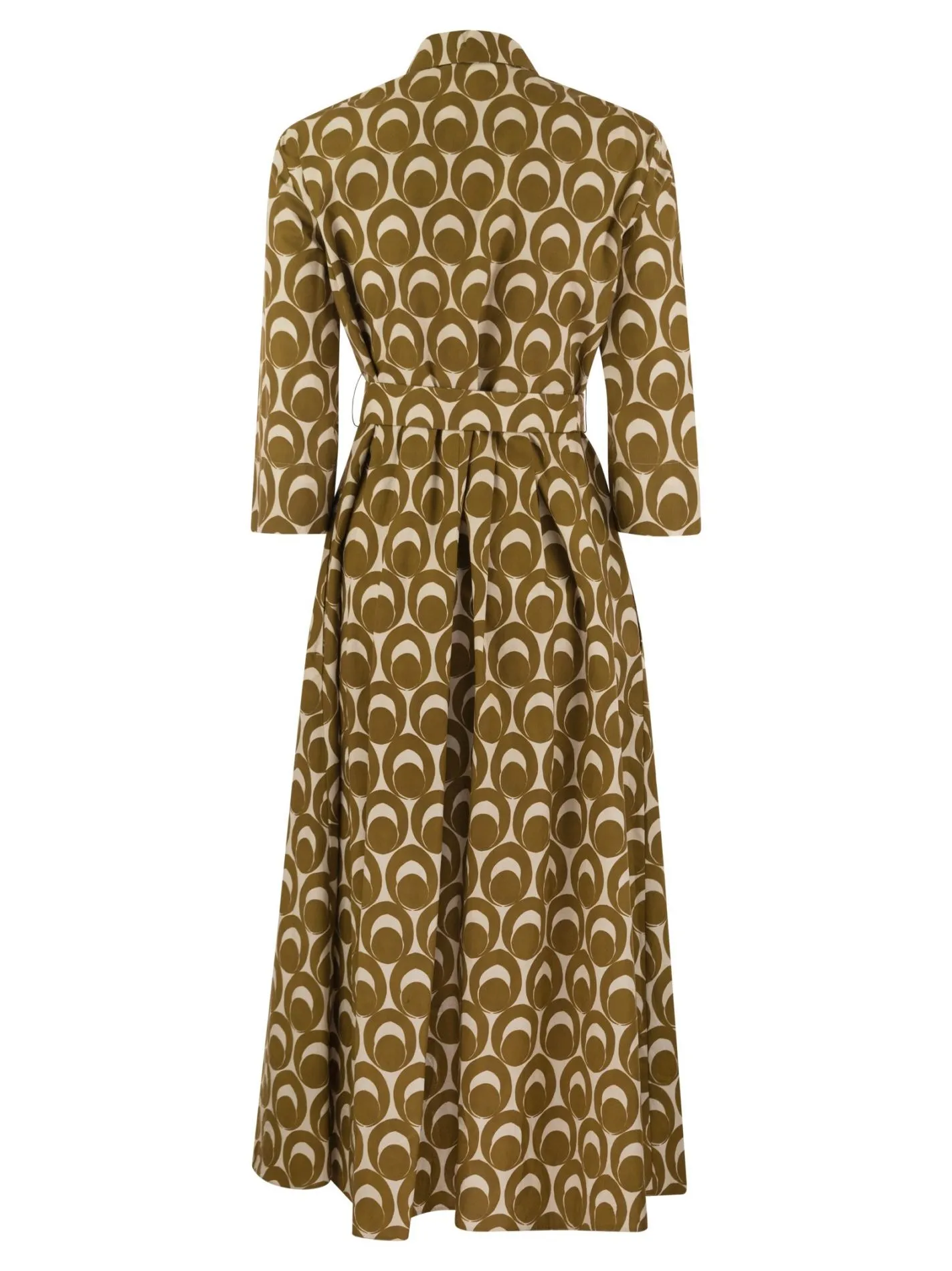 MINTEA – Printed poplin chemisier dress