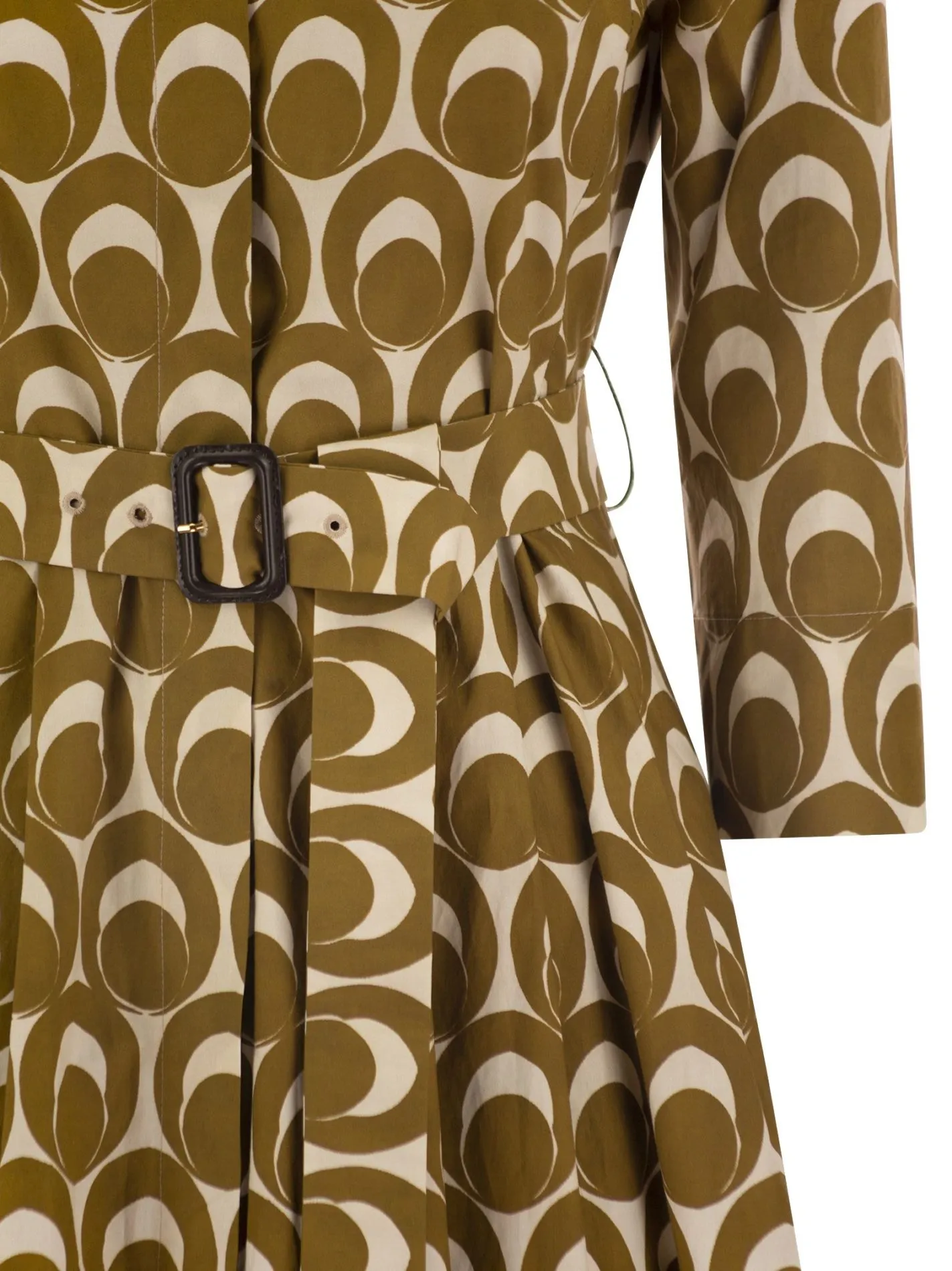 MINTEA – Printed poplin chemisier dress