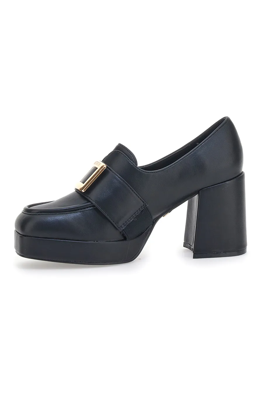 Mocassini con Tacco Laura Biagiotti 8228 Nero