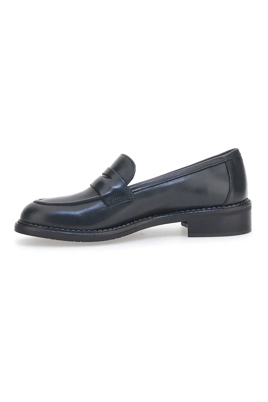 Mocassini Pittarello Look 3022 Neri Vera Pelle