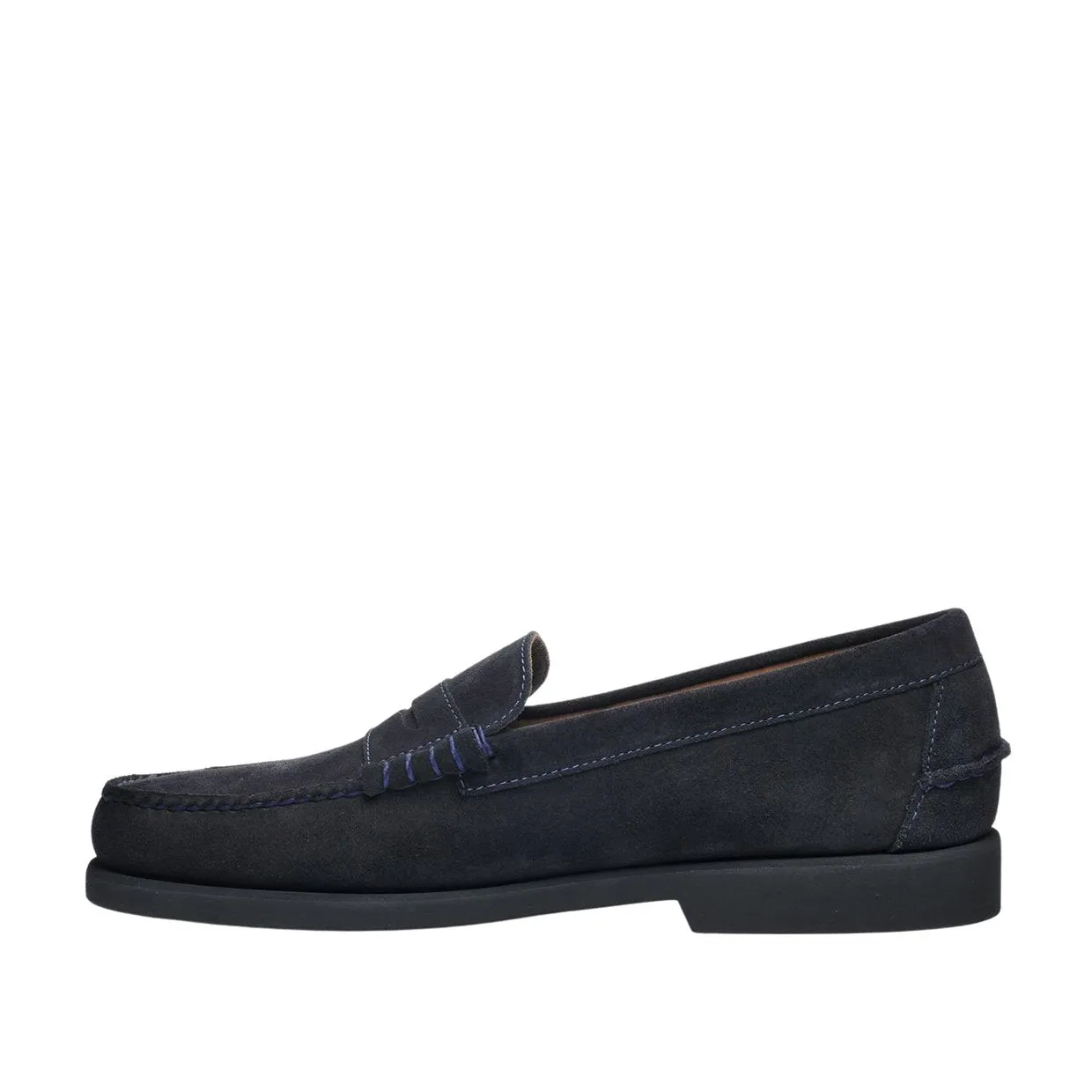 Mocassini Uomo Sebago Dan Suede Polaris Blu Navy