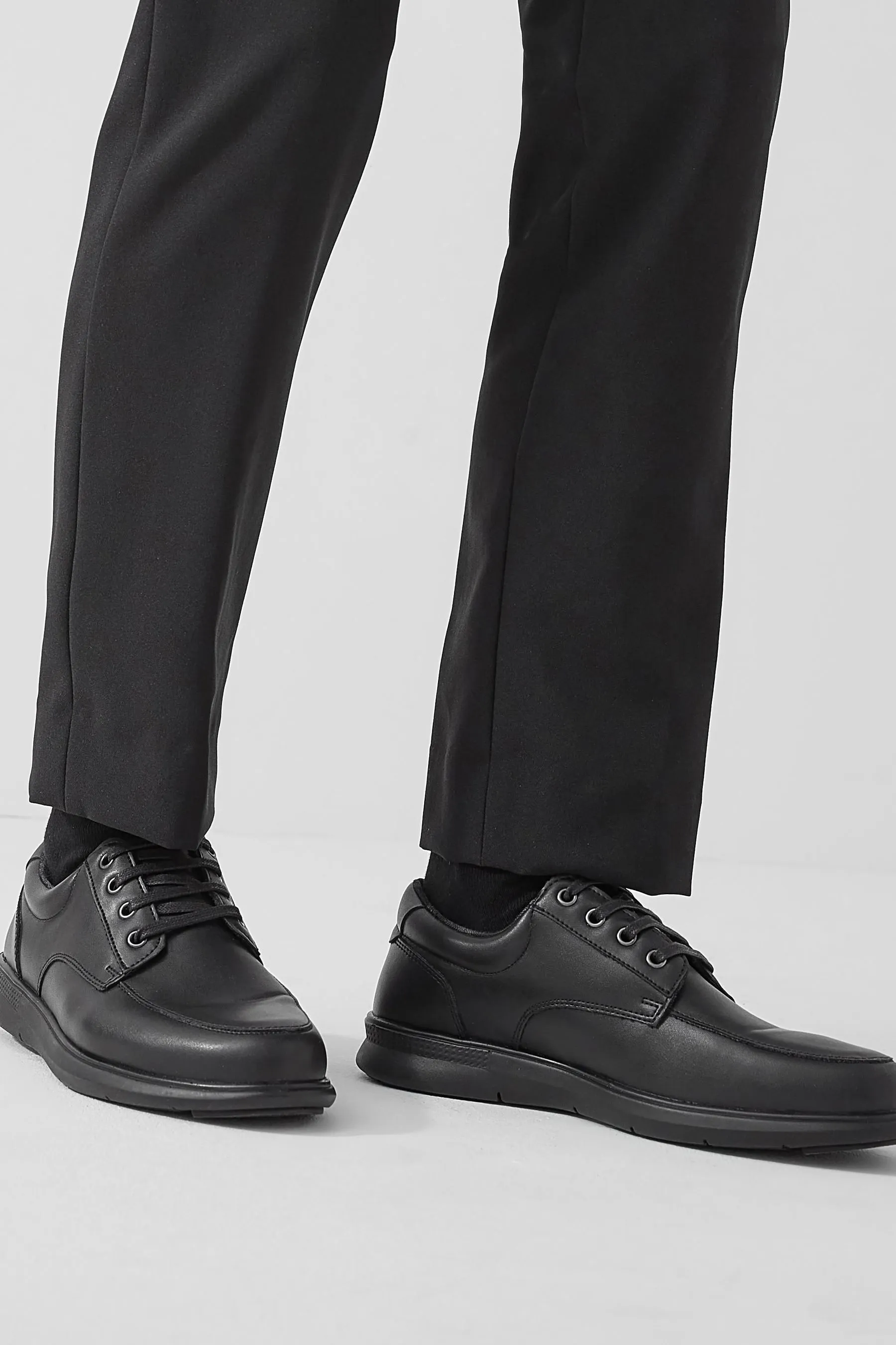Nero  - Scarpe Derby Grembiule