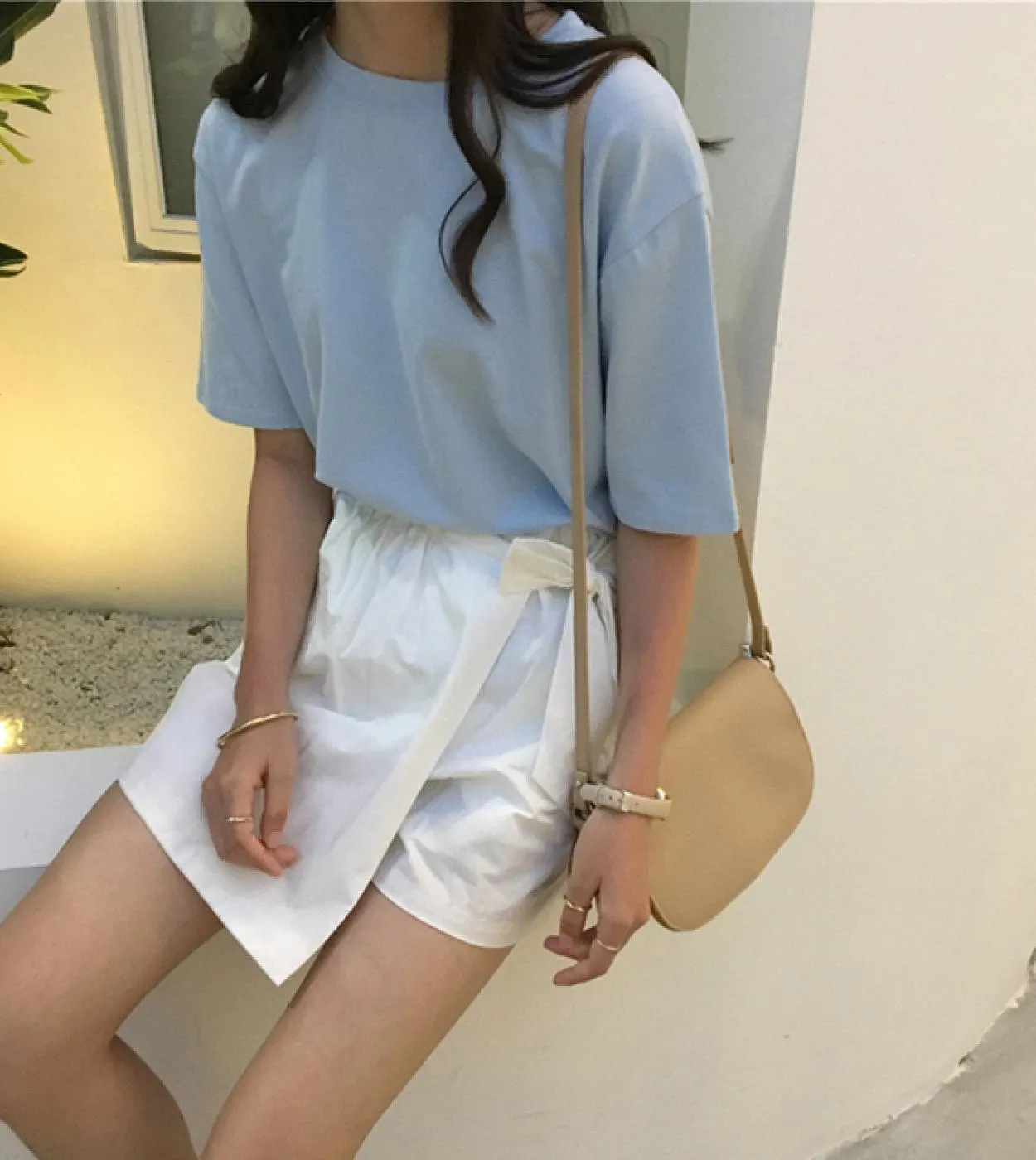 New Cotton Casual O Neck T-shirt basic da donna Summer Ladies Top T-shirt manica corta Hipster Tshirt bianca 15 colori 85