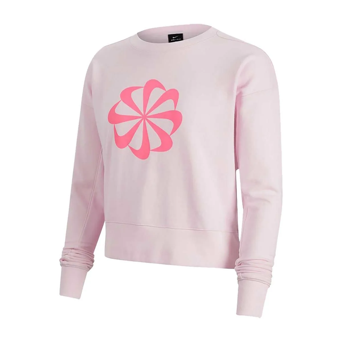      NIKE FELPA GIROCOLLO DRI-FIT ICON CLASH DONNA  