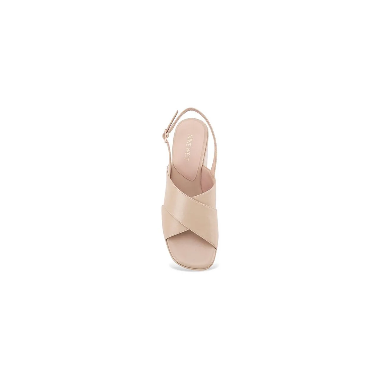 NINE WEST Sandalo Tacco Medio Donna - 101484328S16 Cuoio  