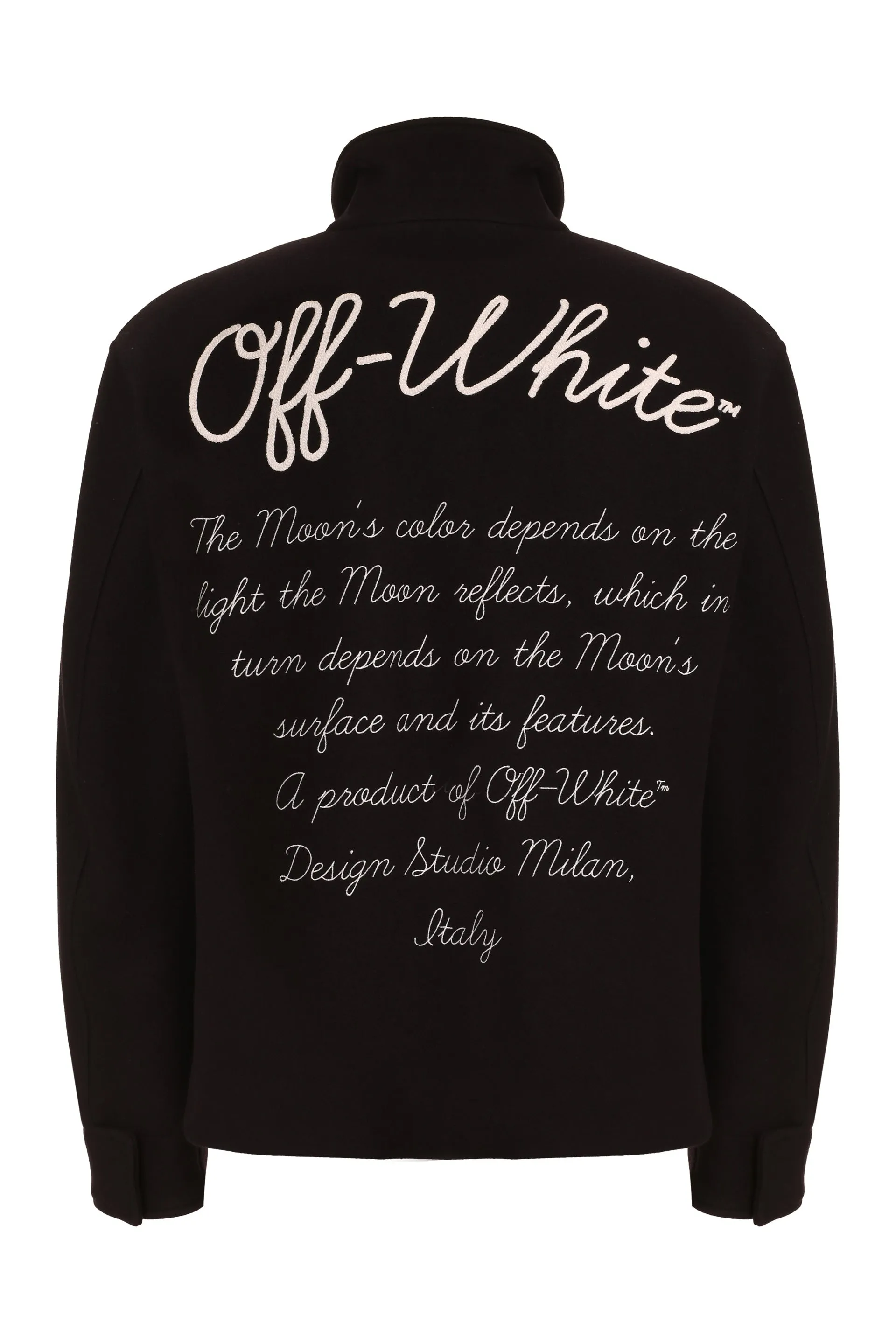 Off-White Giacca Varsity in lana vergine