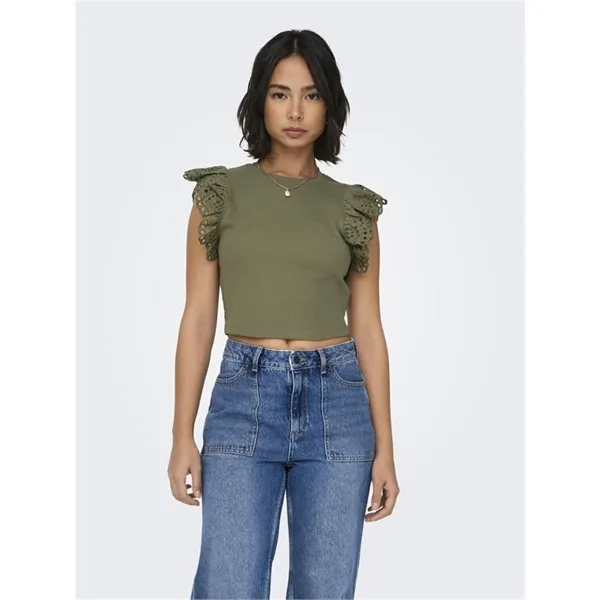 Only top donna maniche pizzo
