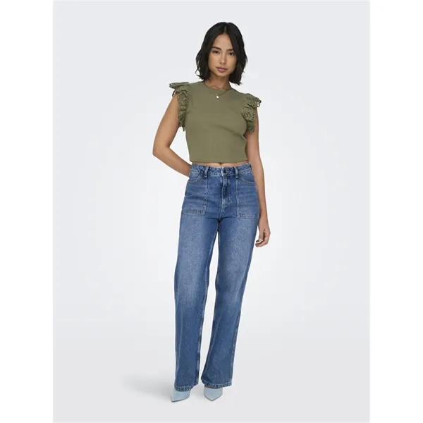 Only top donna maniche pizzo