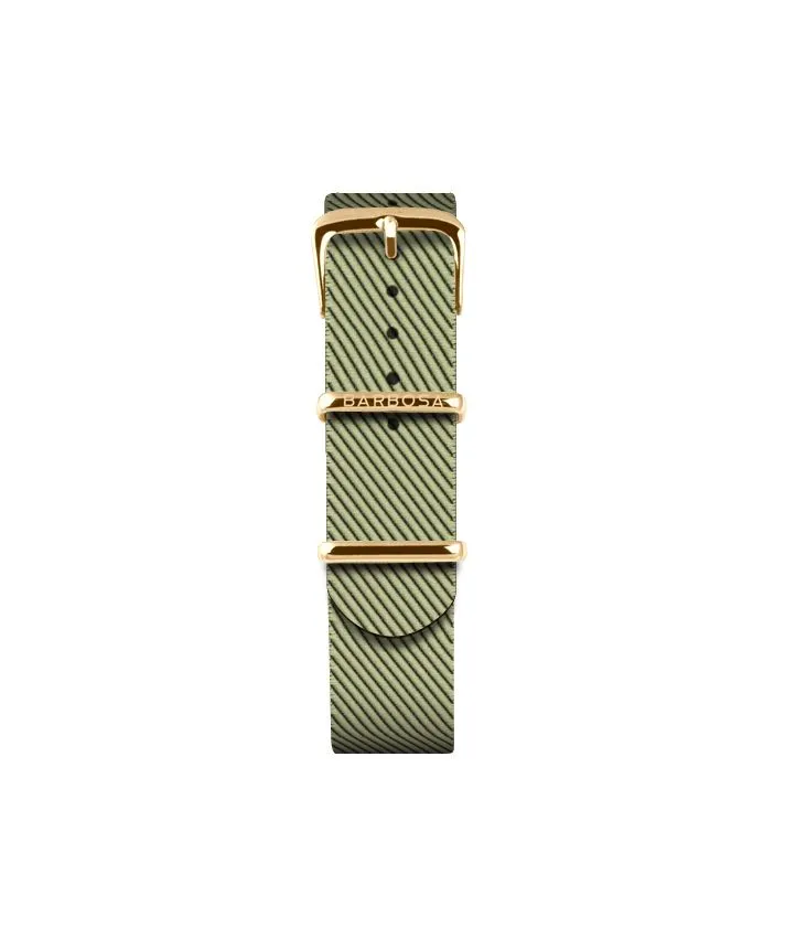 OROLOGIO SUNRAY DORATO CON ZIRCONI dm. 28 JACQUARD VERDE