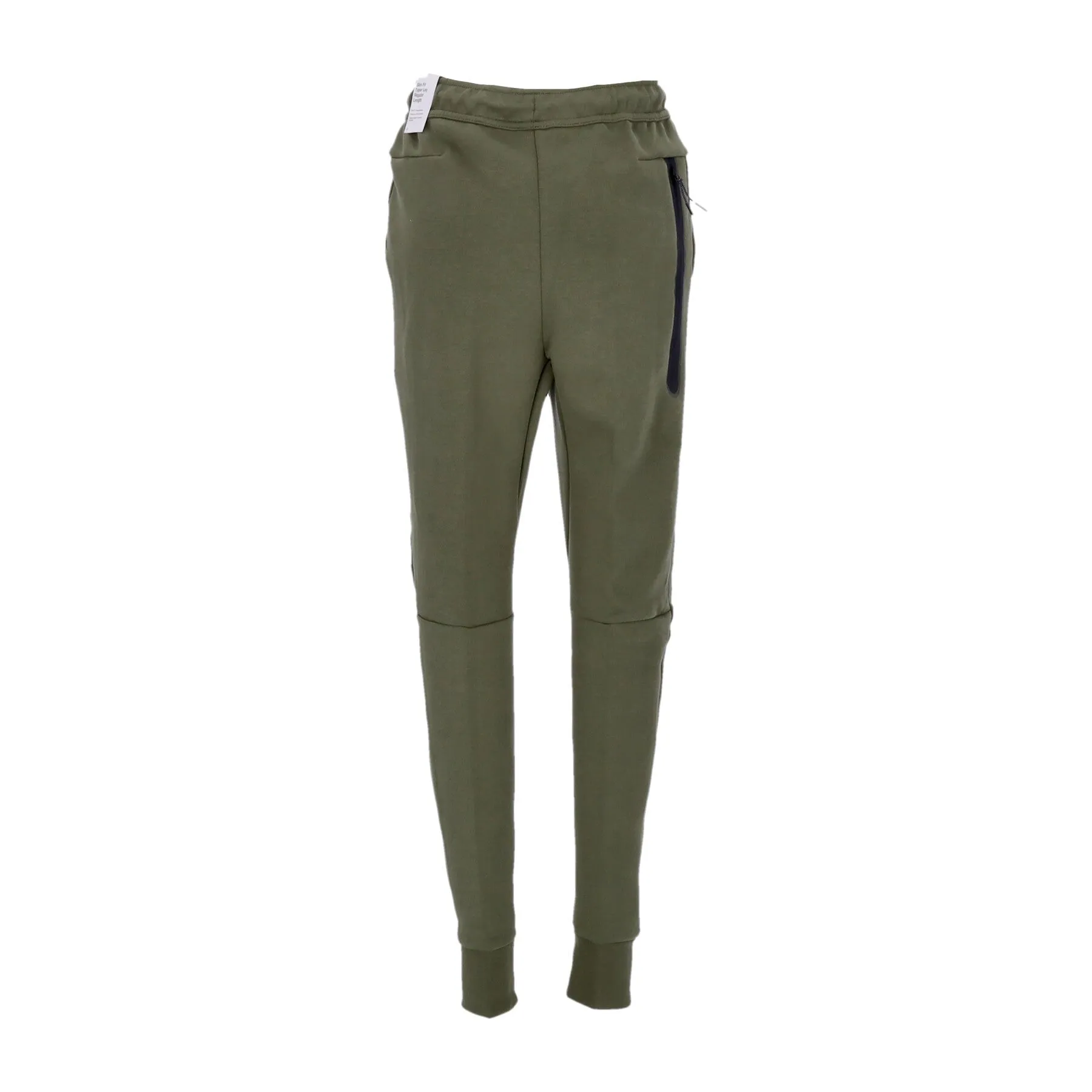 Pantalone Tuta Leggero Uomo Sportswear Tech Fleece Pant Rough Green/black