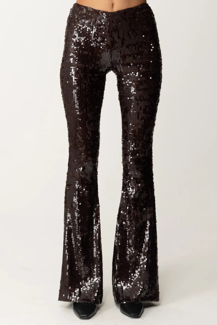 Pantaloni in full paillettes COLA