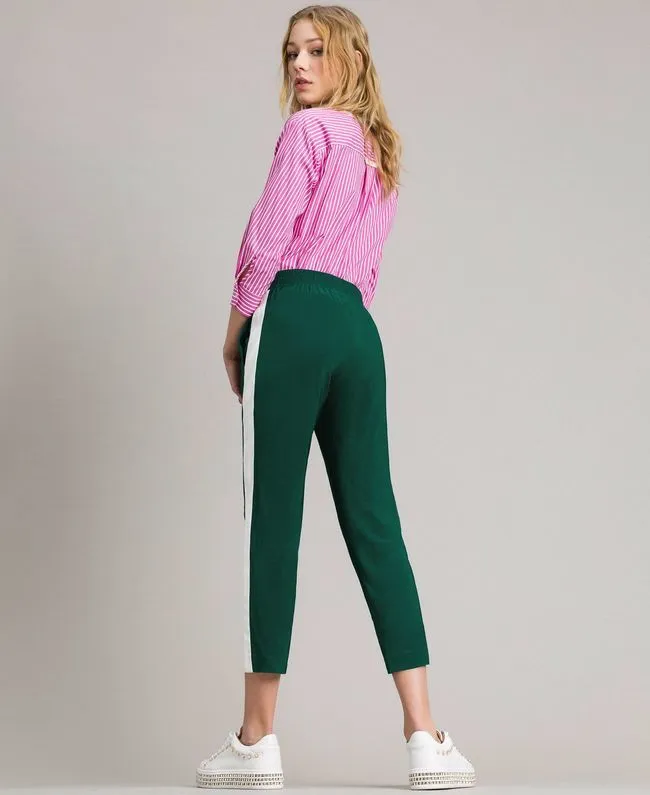 Pantaloni in georgette