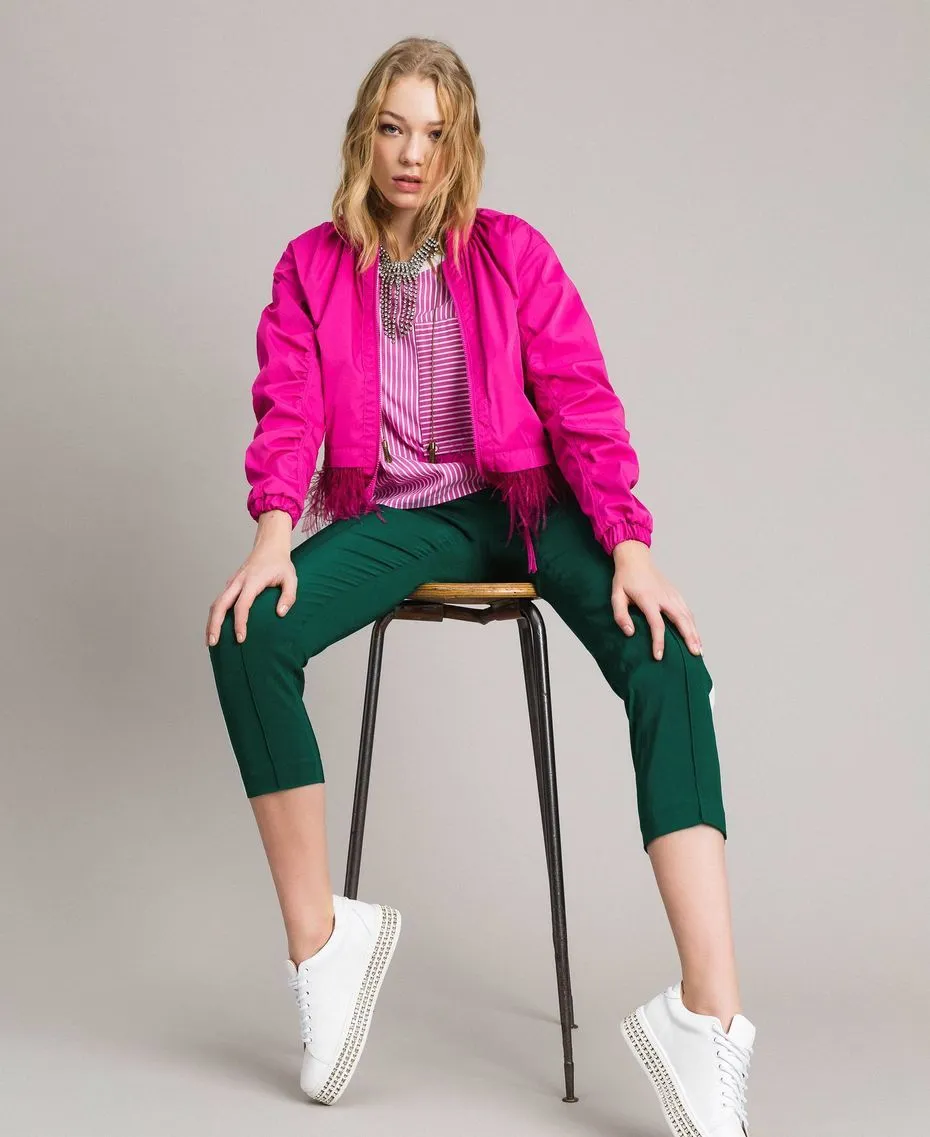 Pantaloni in georgette