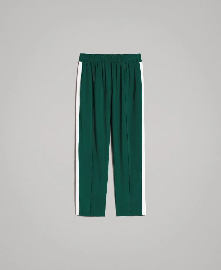 Pantaloni in georgette