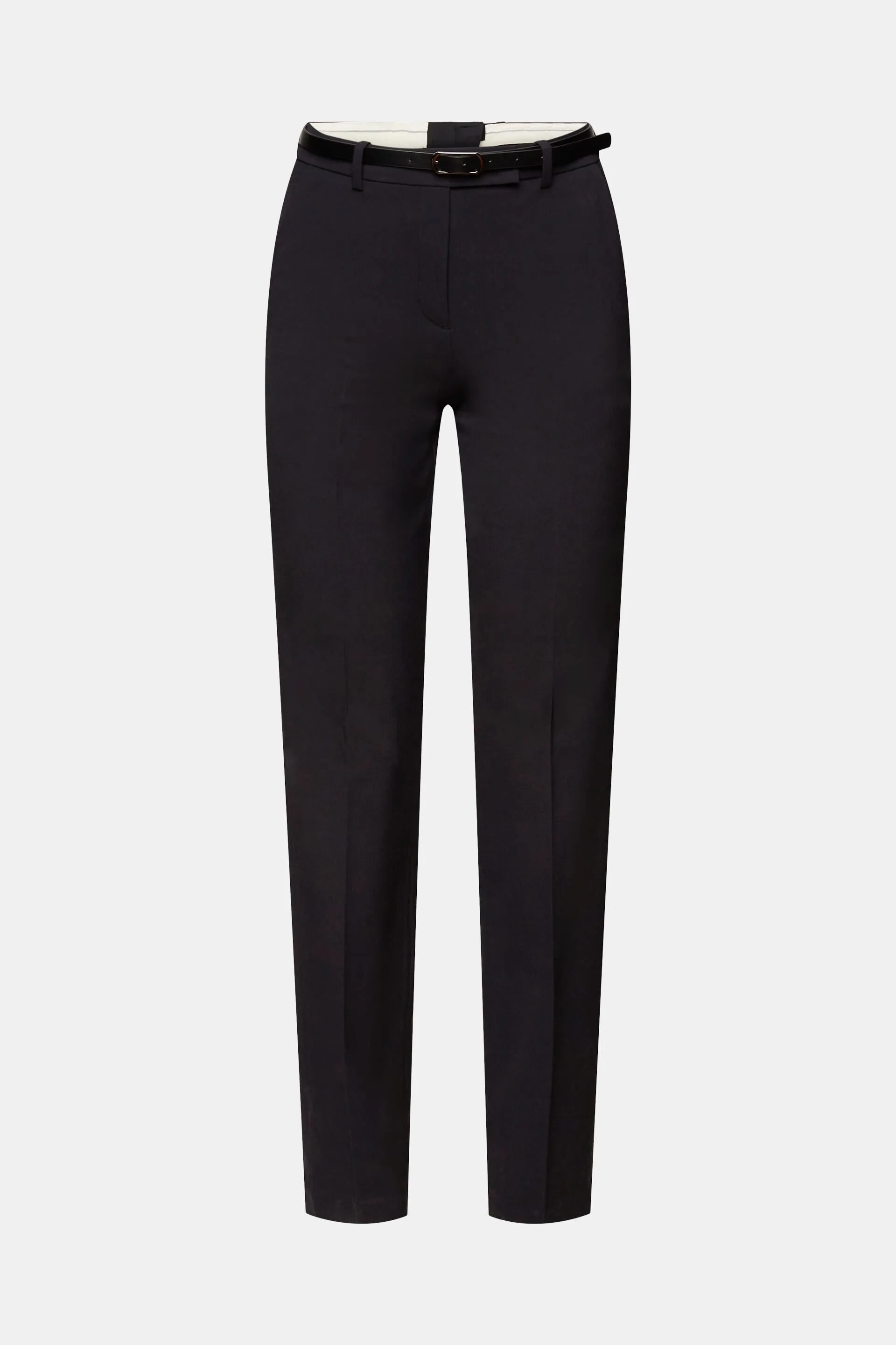 Pantaloni in jersey con piega