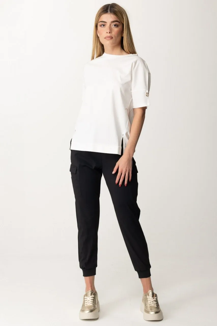 Pantaloni in tessuto tecnico Nero