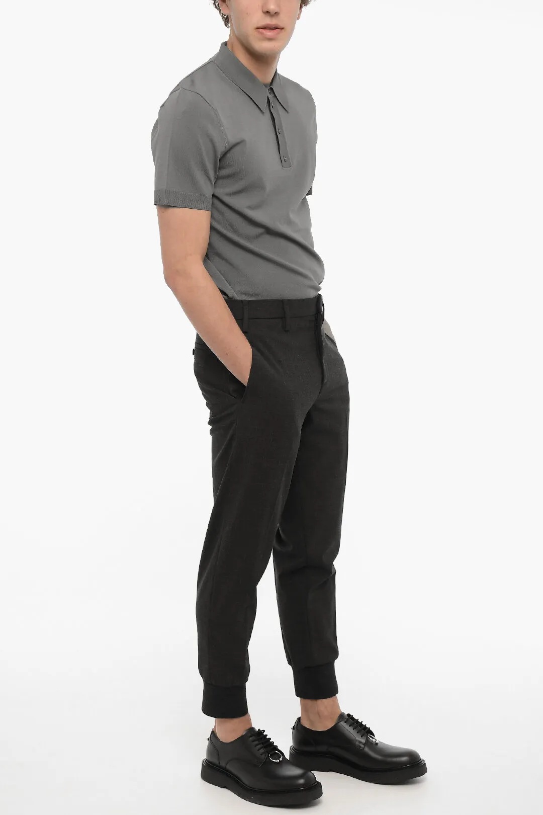 Pantaloni JACK Slim Fit con Elastico alla Caviglia