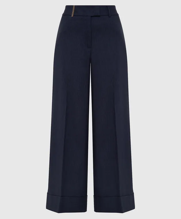 Peserico Pantaloni culotte blu navy P0497408781