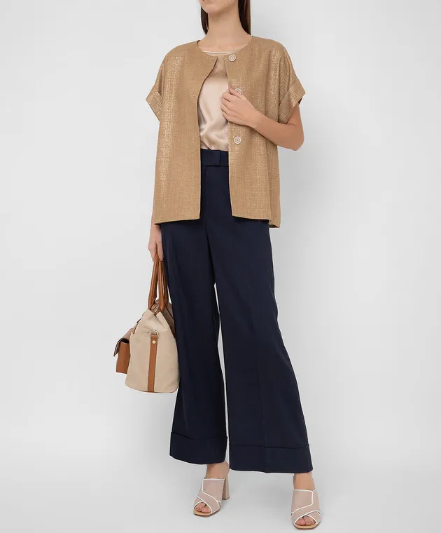 Peserico Pantaloni culotte blu navy P0497408781