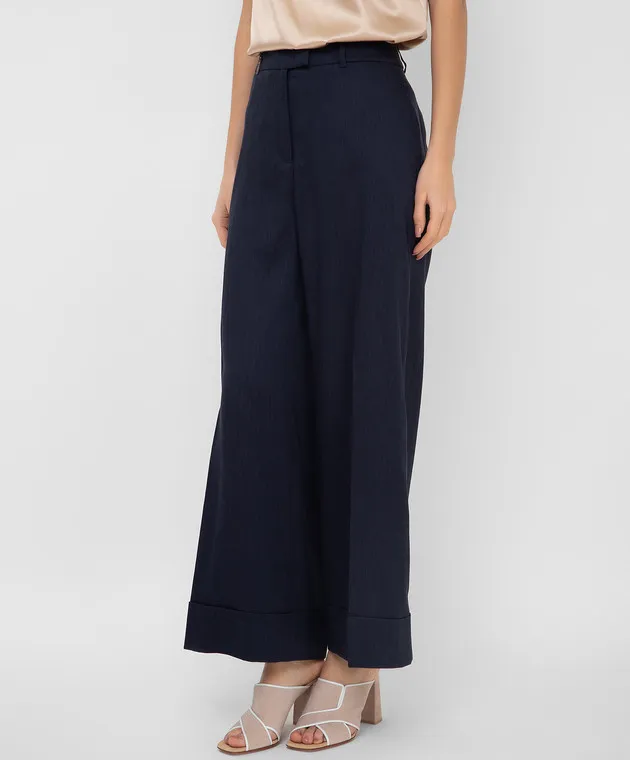 Peserico Pantaloni culotte blu navy P0497408781