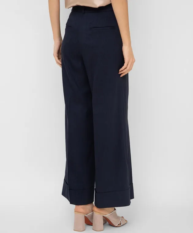 Peserico Pantaloni culotte blu navy P0497408781