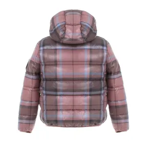 Piumino Bessy Rosa Tartan Bambina