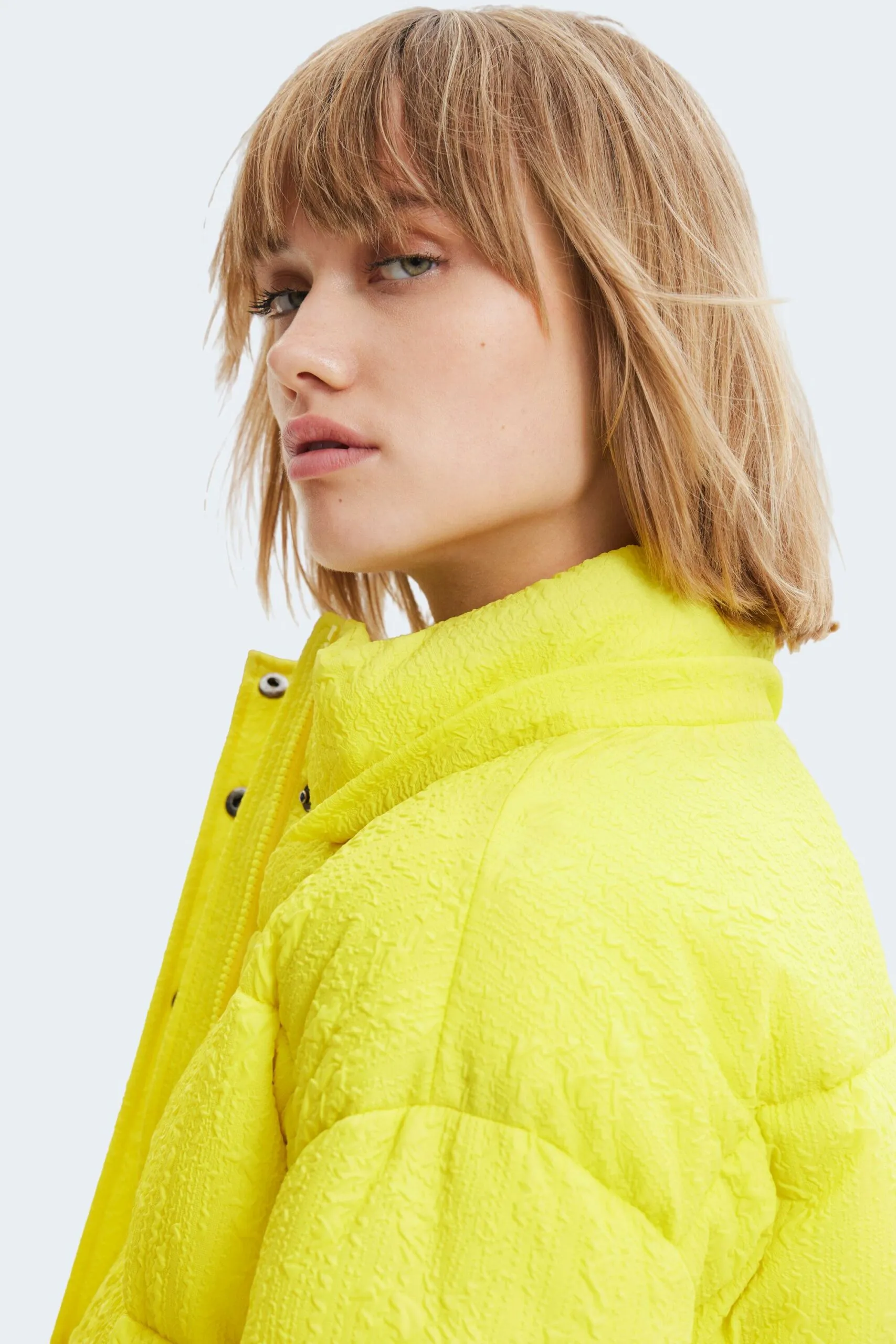Piumino Desigual padded estocolmo Giallo