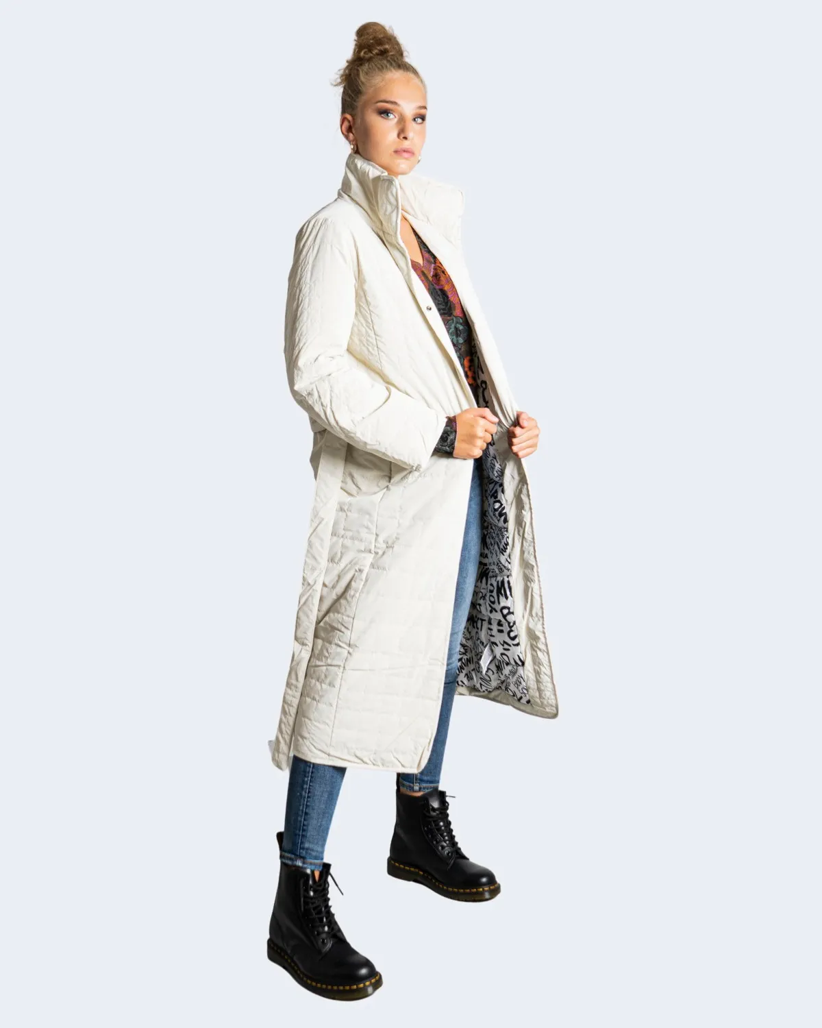 Piumino Desigual padded granollers  Bianco