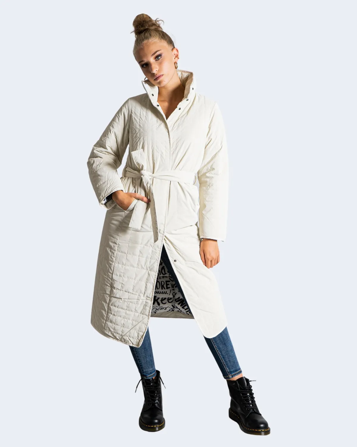 Piumino Desigual padded granollers  Bianco